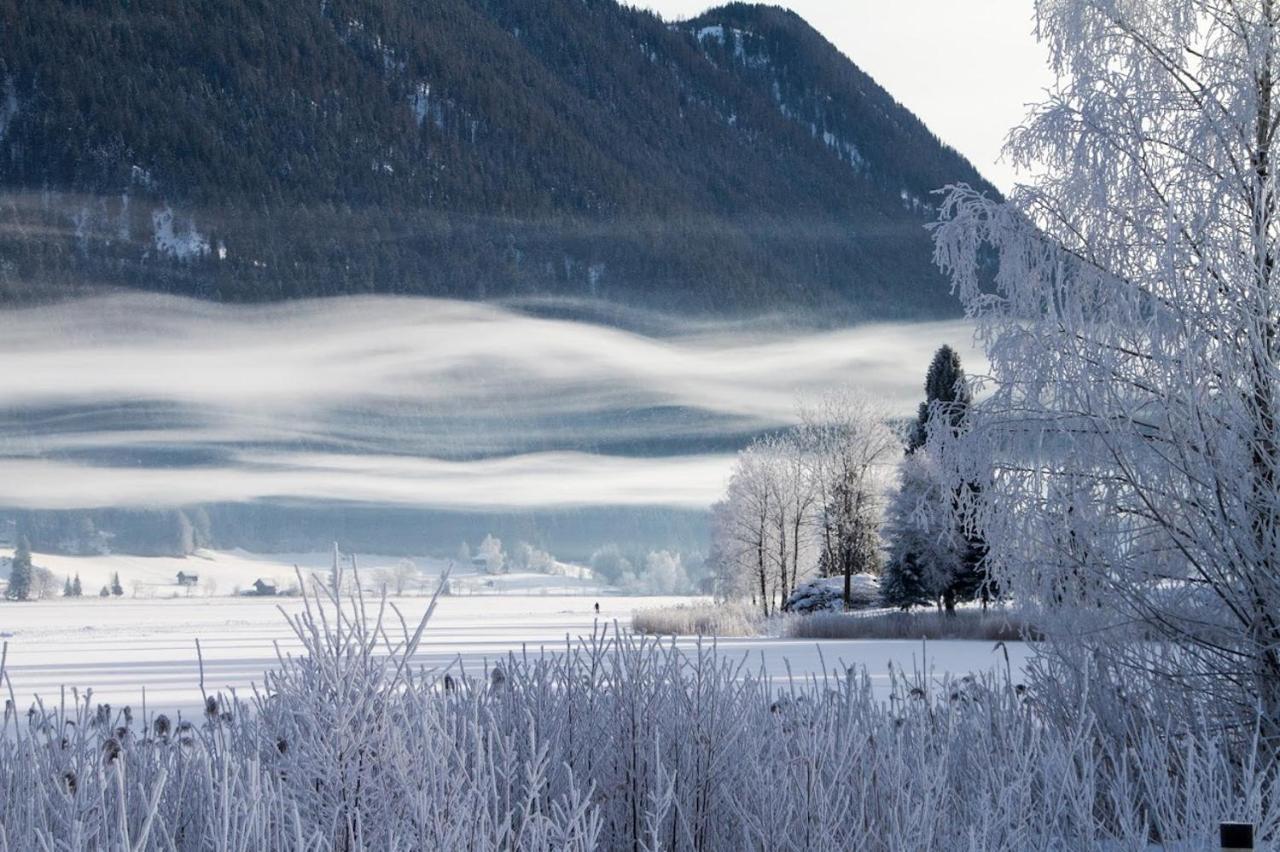 Die Weisse Wand Weissensee Exterior foto